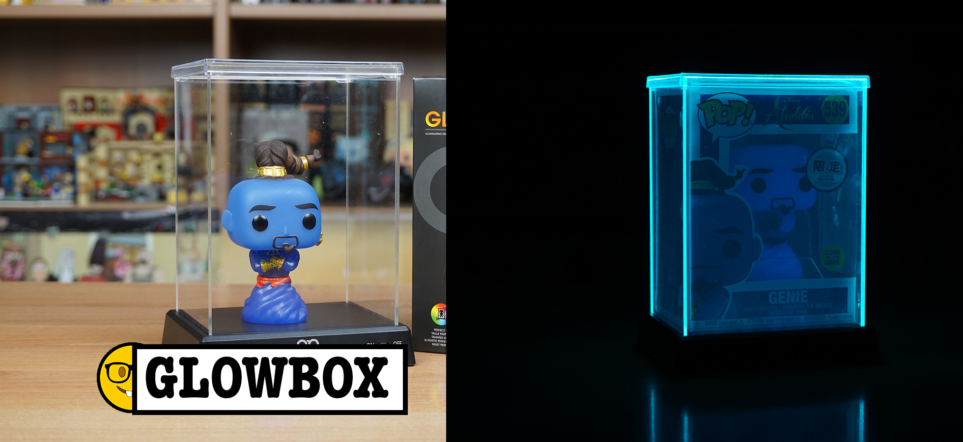 Glowbox: gli espositori luminosi per Funko di Gamestop - Affari da Nerd