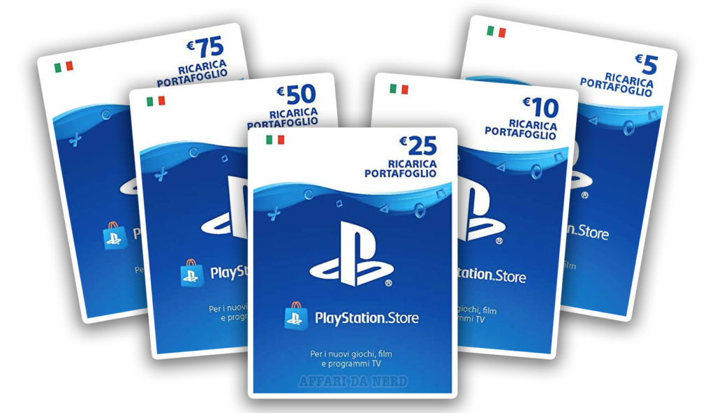 Ricariche PlayStation Store acquistabili a prezzo scontato